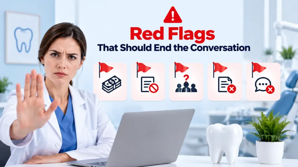 Red flags to watch for when choosing a dental SEO agency