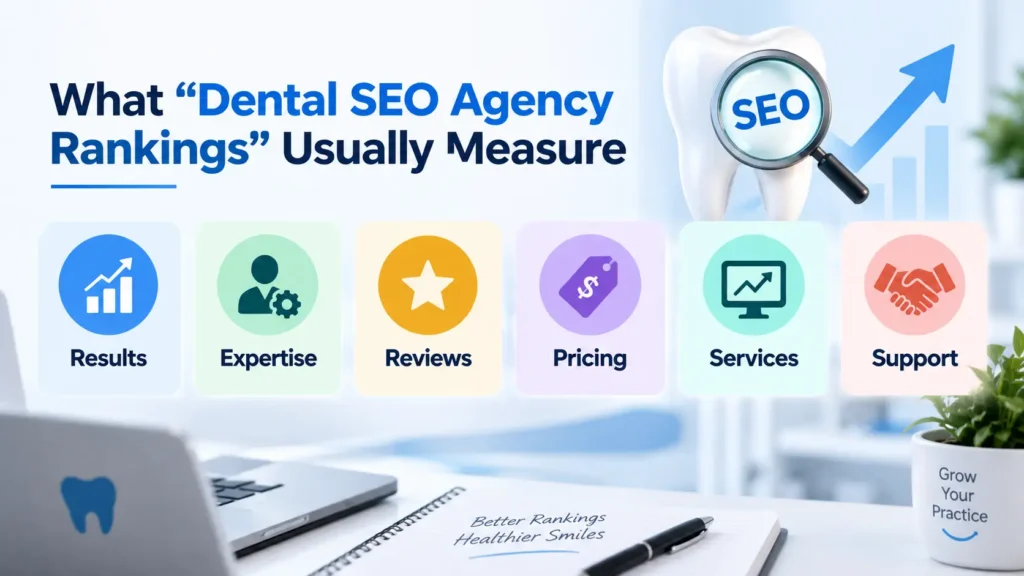 What _Dental SEO Agency Rankings_ Usually Measure