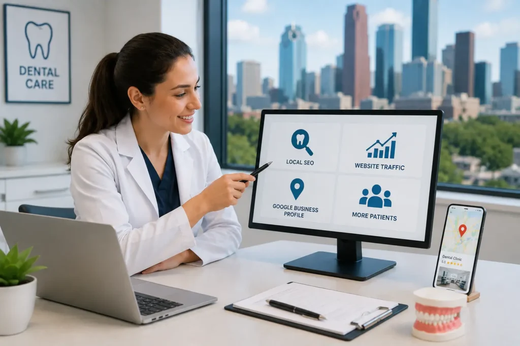houston dental seo marketing agency do?