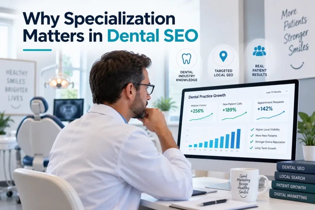 specialization matters in dental seo?