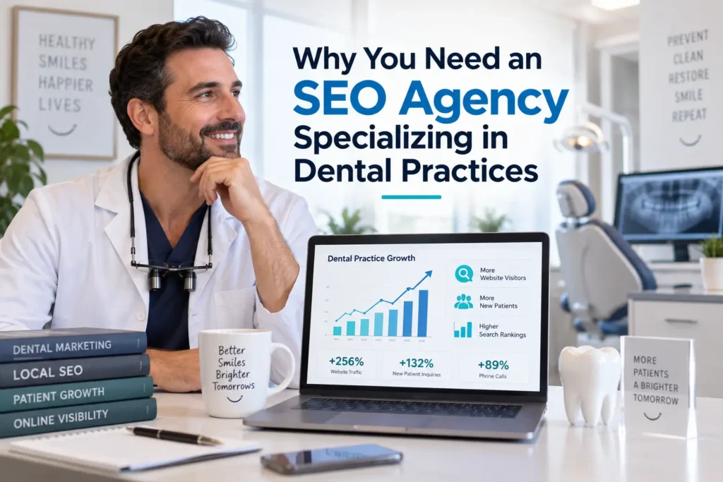 Why You Need an SEO Agency Specializing in Dental Practices